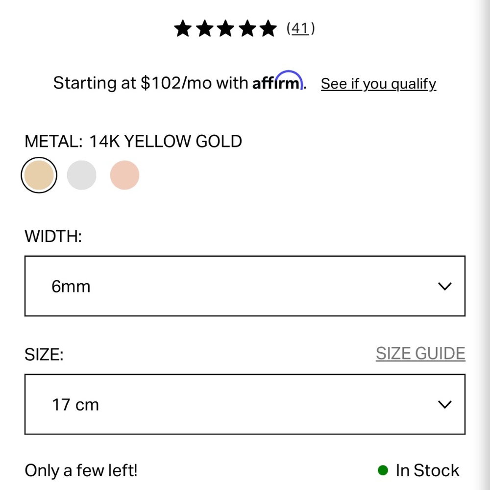 Ring Concierge Stackable Gold Bangle - Gold 6mm - image 7